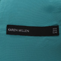 Karen Millen Jurk in turquoise