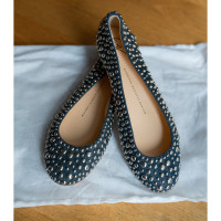 Giuseppe Zanotti Slipper/Ballerinas in Blau