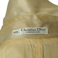 Christian Dior Goldfarbener Mantel