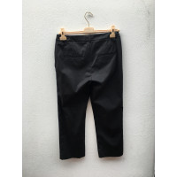 Christian Dior Paire de Pantalon en Coton en Noir