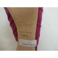 Christian Dior Pumps/Peeptoes aus Leder in Rosa / Pink