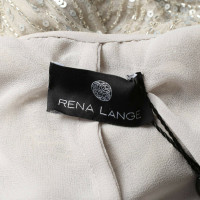 Rena Lange Kleid aus Seide in Silbern