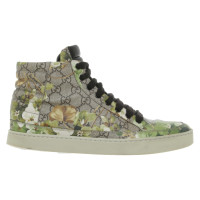 Gucci High Top Sneakers mit Guccissima-Muster