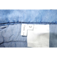 Balmain Hose aus Baumwolle in Blau