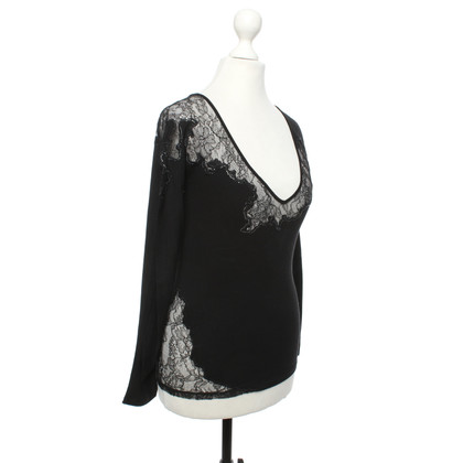 Blumarine Top en Noir