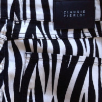 Claudie Pierlot Jeans au look zèbre