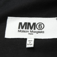 Mm6 Maison Margiela Top en Coton en Noir