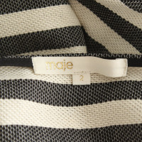 Maje top with a striped pattern