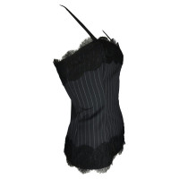 D&G black pinstripe top