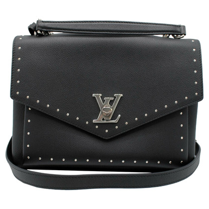 Louis Vuitton Mylockme aus Leder in Schwarz