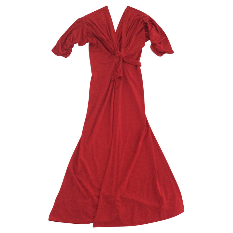 Alberta Ferretti Rotes Kleid