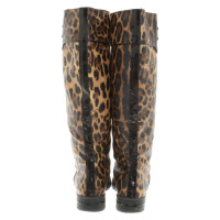 Dolce & Gabbana Boots with animal print