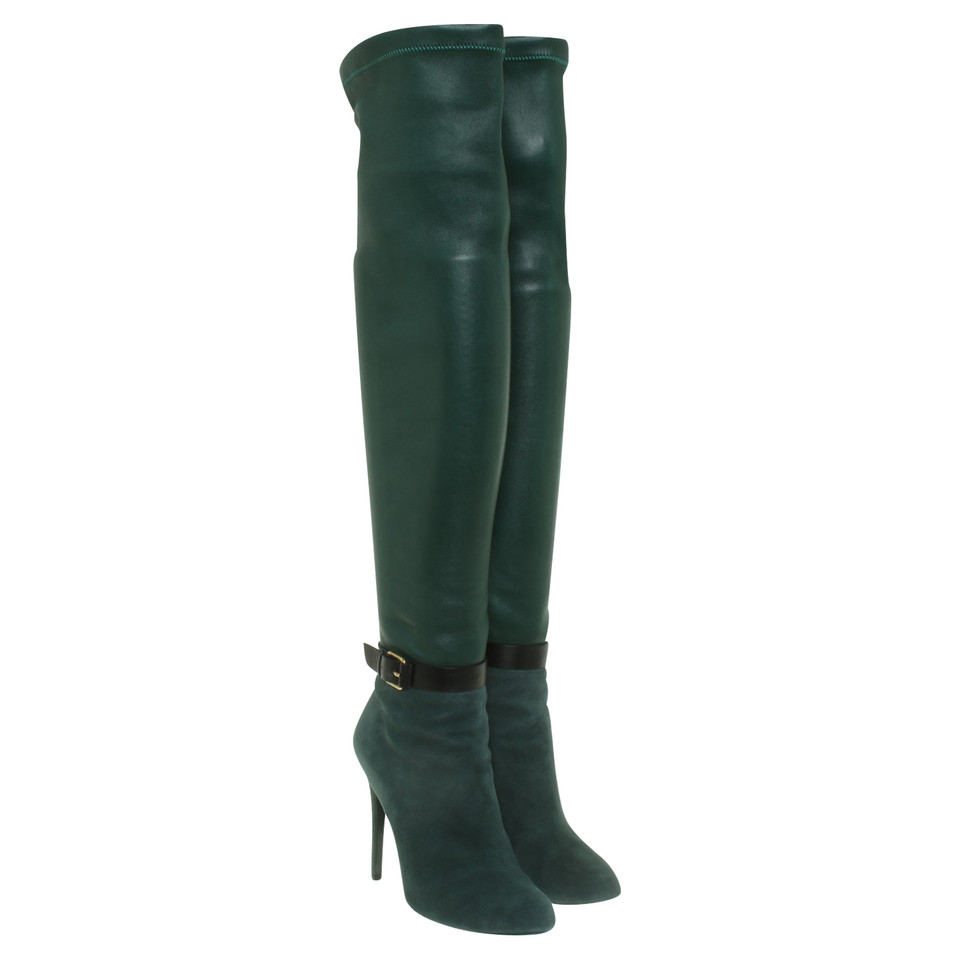 Jimmy Choo Overknees Green