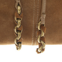 Maje Suede backpack in Brown