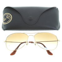 Ray Ban Sonnenbrille "Cockpit" in Gold