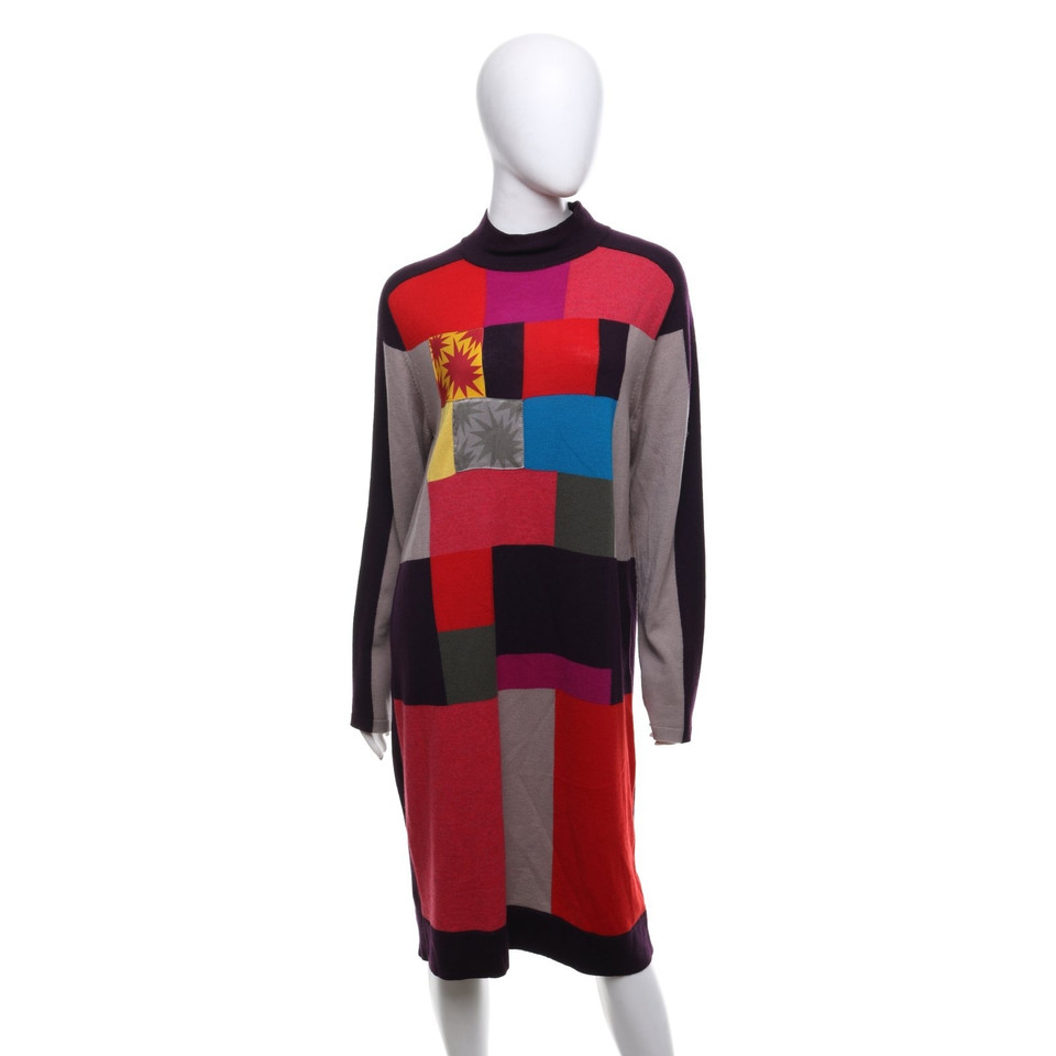 Talbot Runhof Knit dress with pattern