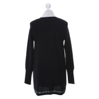 Sonia Rykiel Knitted wool sweater in black
