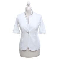 Fabiana Filippi Jersey blazer in white