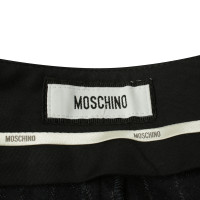 Moschino Pantaloni con pin-striped-modello