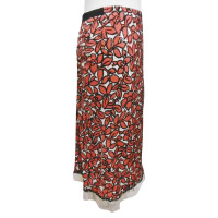 Louis Vuitton Skirt Silk in Red