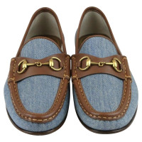 Gucci Slippers/Ballerinas Canvas in Blue