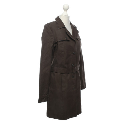 Hugo Boss Jacket/Coat Cotton in Brown