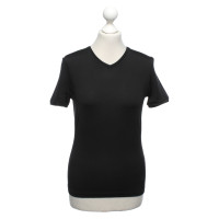 Anna Molinari Top Jersey in Black