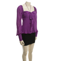 Escada Silk blouse in violet