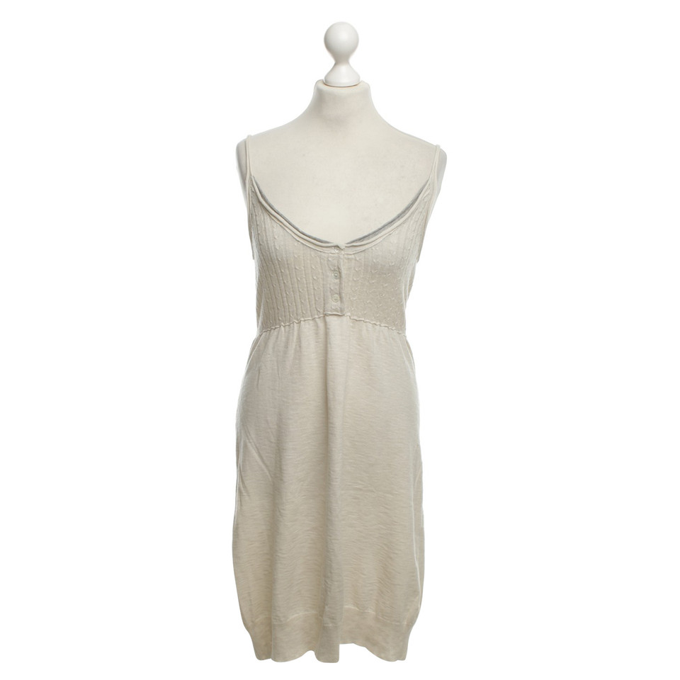 James Perse Knit dress in cream white