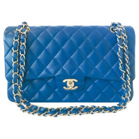 Chanel 2.55 in Pelle in Blu