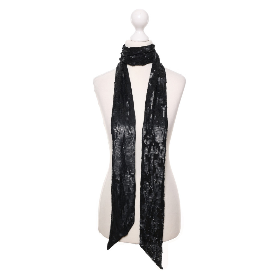 Faliero Sarti Echarpe/Foulard en Noir