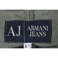 Armani Jeans Blazer en Coton en Vert