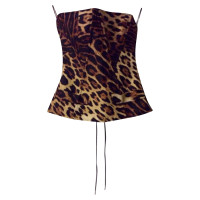 Just Cavalli For H&M Corset with leopard print