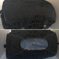 Moschino Tote bag Canvas in Black