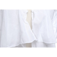 Velvet Vest Cotton in White