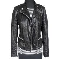 Set Veste en cuir noire