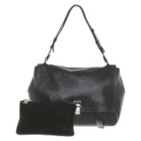 Proenza Schouler Handtasche aus Leder in Schwarz