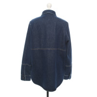 Cos Jacke/Mantel aus Jeansstoff in Blau