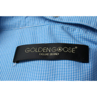 Golden Goose Oberteil aus Baumwolle in Blau
