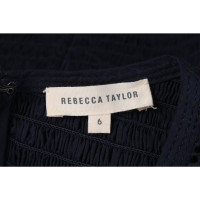 Rebecca Taylor Oberteil aus Baumwolle in Blau