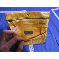 Reptile's House Bag/Purse Leather in Yellow
