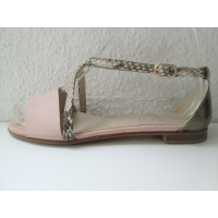 Agl Sandals Leather in Nude