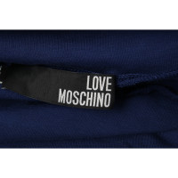 Moschino Love Vestito in Jersey in Blu