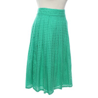 Roberto Cavalli Skirt Cotton in Green