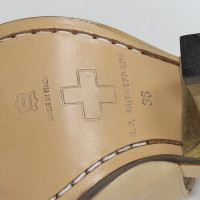 A. F. Vandevorst Pumps/Peeptoes Leather in Beige