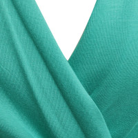 Diane Von Furstenberg Robe vert Enveloppez