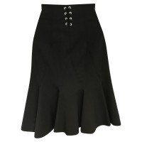 Karen Millen Mini skirt with black eyelets