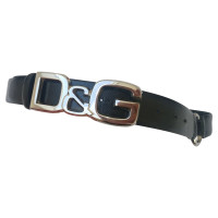 Dolce & Gabbana Belt Leather in Silvery