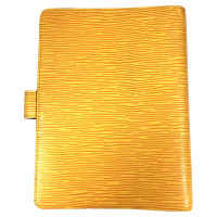 Louis Vuitton "Agenda Fonctionnel MM Epi Leather" in Yellow