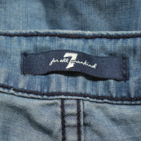 7 For All Mankind Pantaloncini in Blu